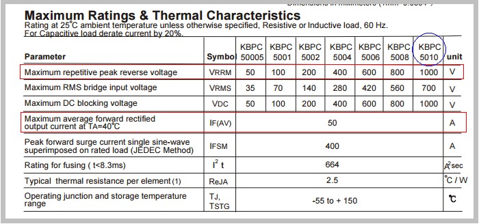 KBPC5010 会被击穿的三个诱因您都知道了吗？