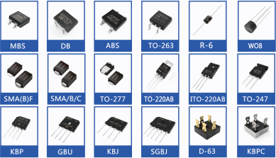 ASEMI整流桥全系列封装资料大全，等你收藏！