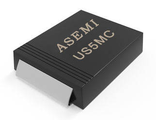 【US5M-SMC】US5MC/US5DC/US5GC/US5JC/US5MC ASEMI高效恢复二极管