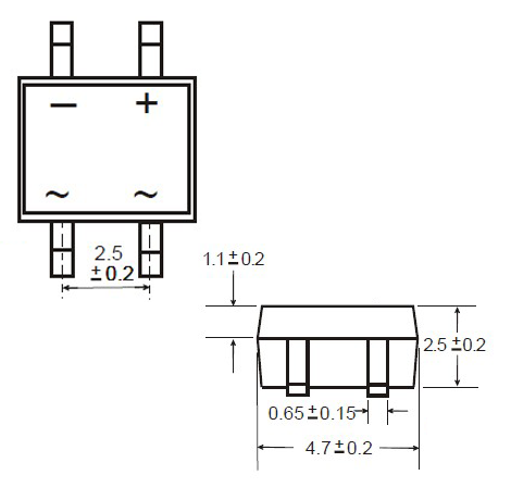 MB6S 产品尺寸图1